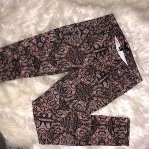 Patterned H&M Stretch Jeans